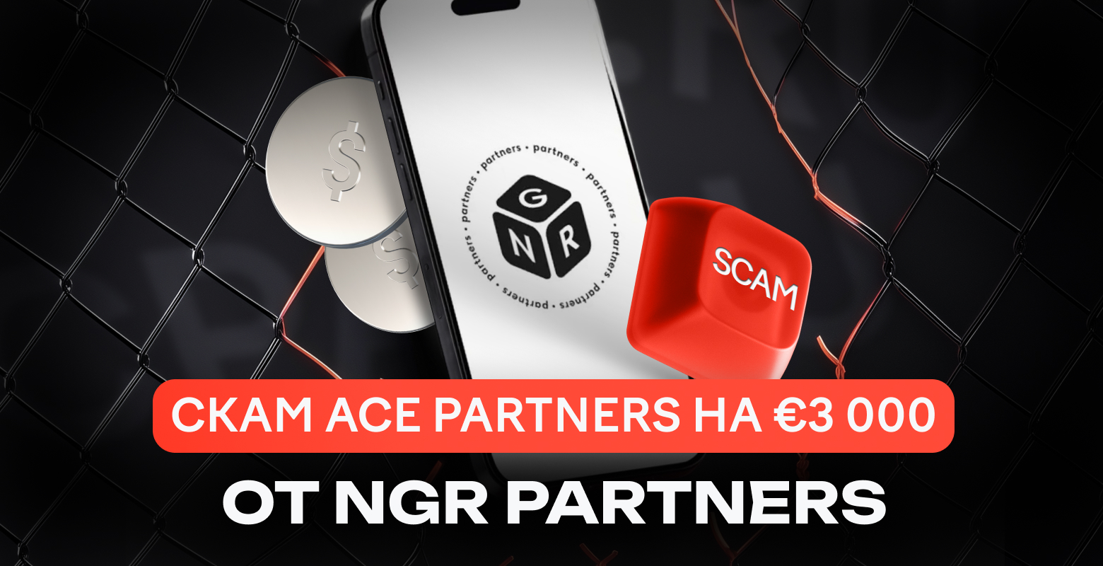 Как NGR Partners заскамили Ace Partners на €3 000
